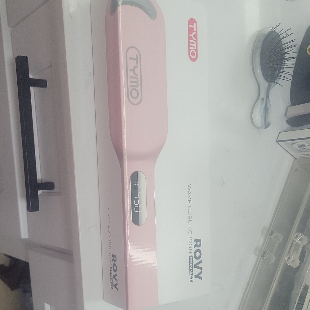 Tymo Rovy Wave Curling Iron - Pink